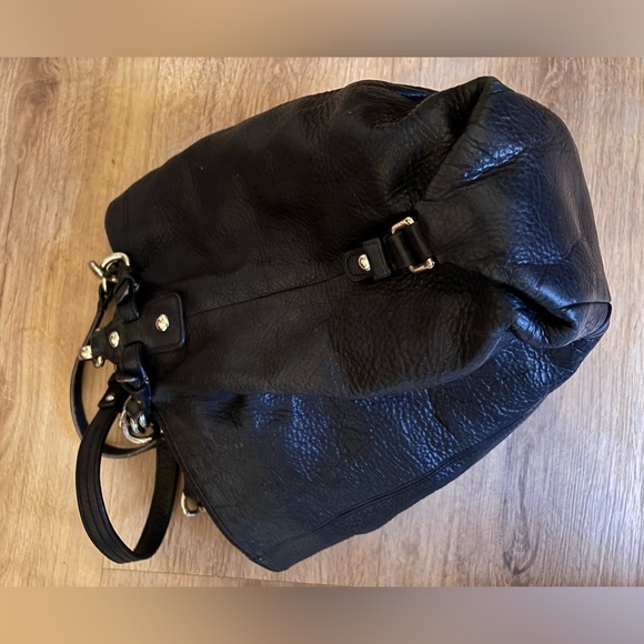 Coach Brooke Duffle Bag – Black Pebble Leather – Black - Picture 7 of 15